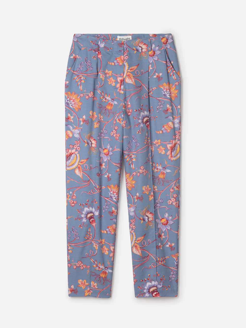 Spring Floral Tencel Pant
