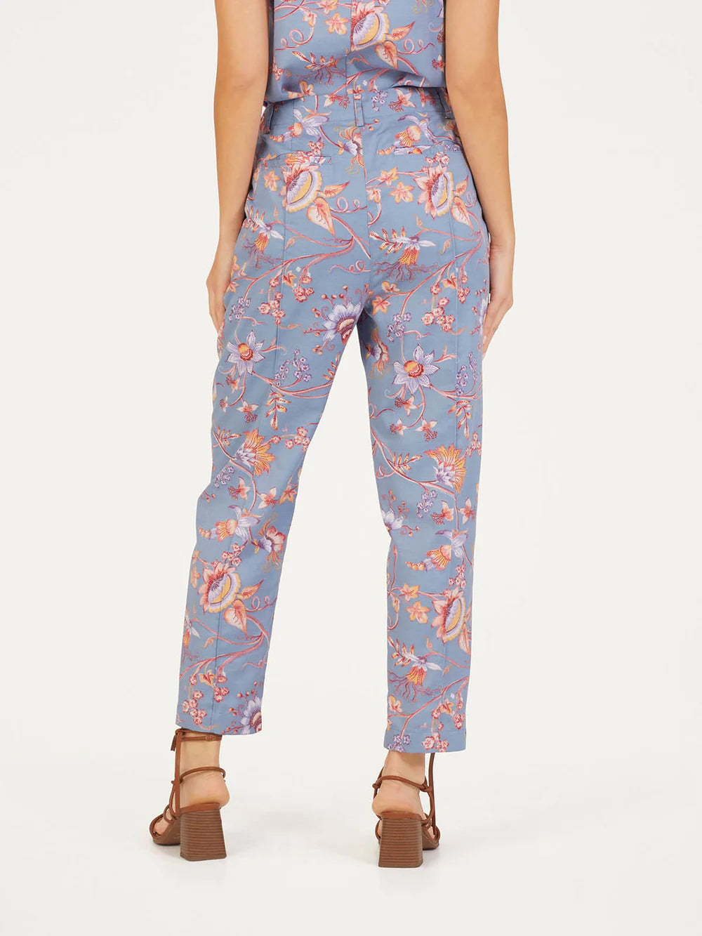 Spring Floral Tencel Pant